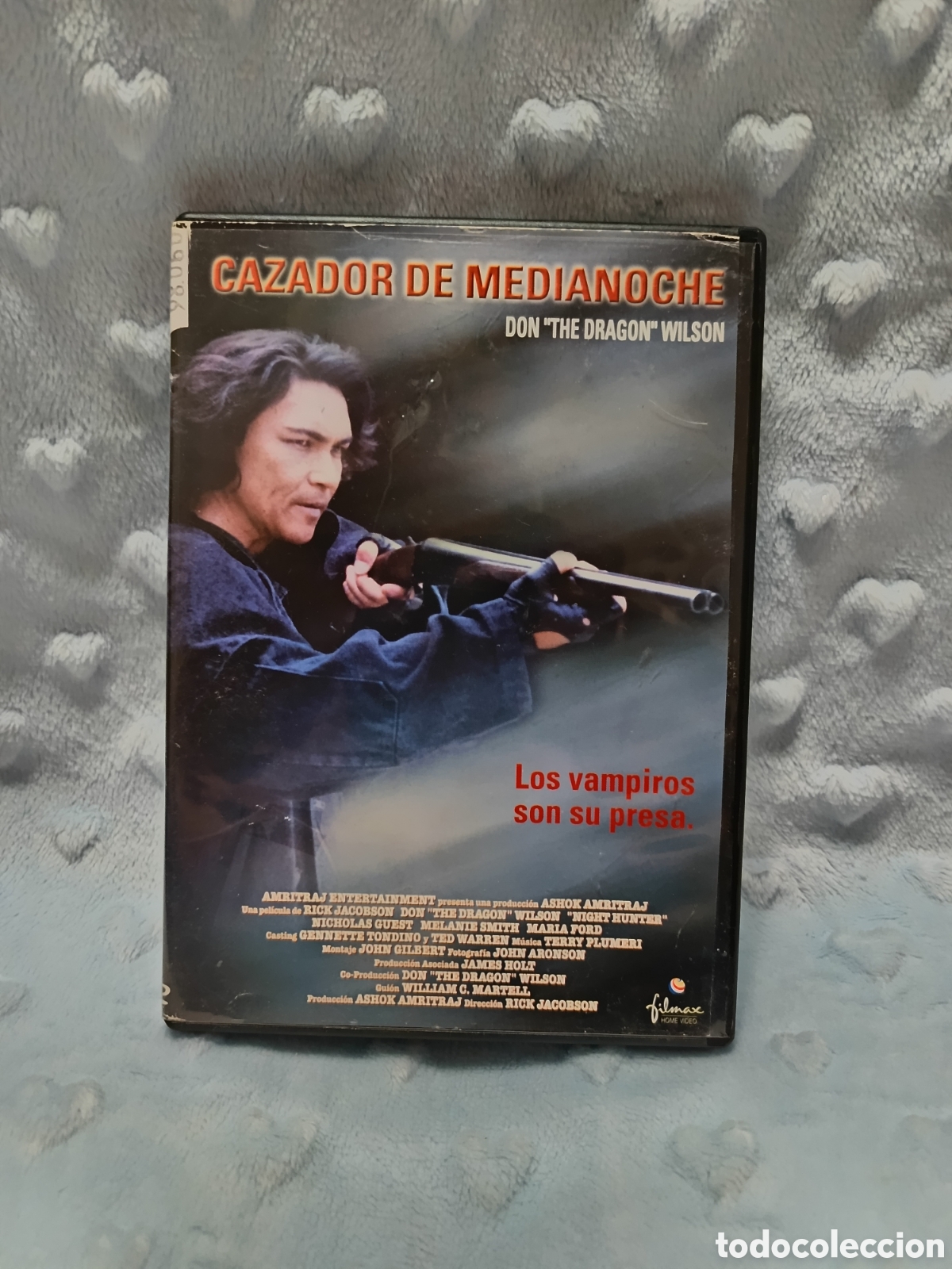 Cine: DVD Cazador de medianoche(Night Hunter) Don The Dragon Wilson