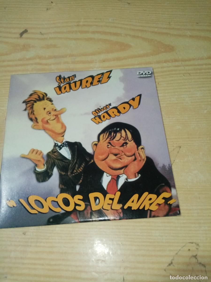 Cine: LOCOS DEL AIRE. STAN LAUREL OLIVER HARDY. CAJA CARTON. C3DVD