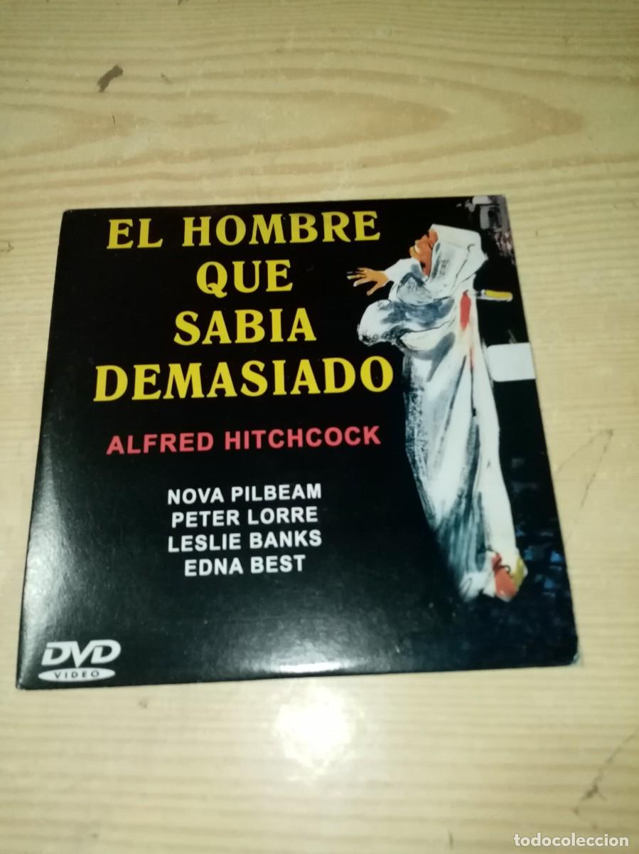 Cine: EL HOMBRE QUE SABIA DEMASIADO. ALFRED HITCHCOCK. CAJA CARTON. C3DVD