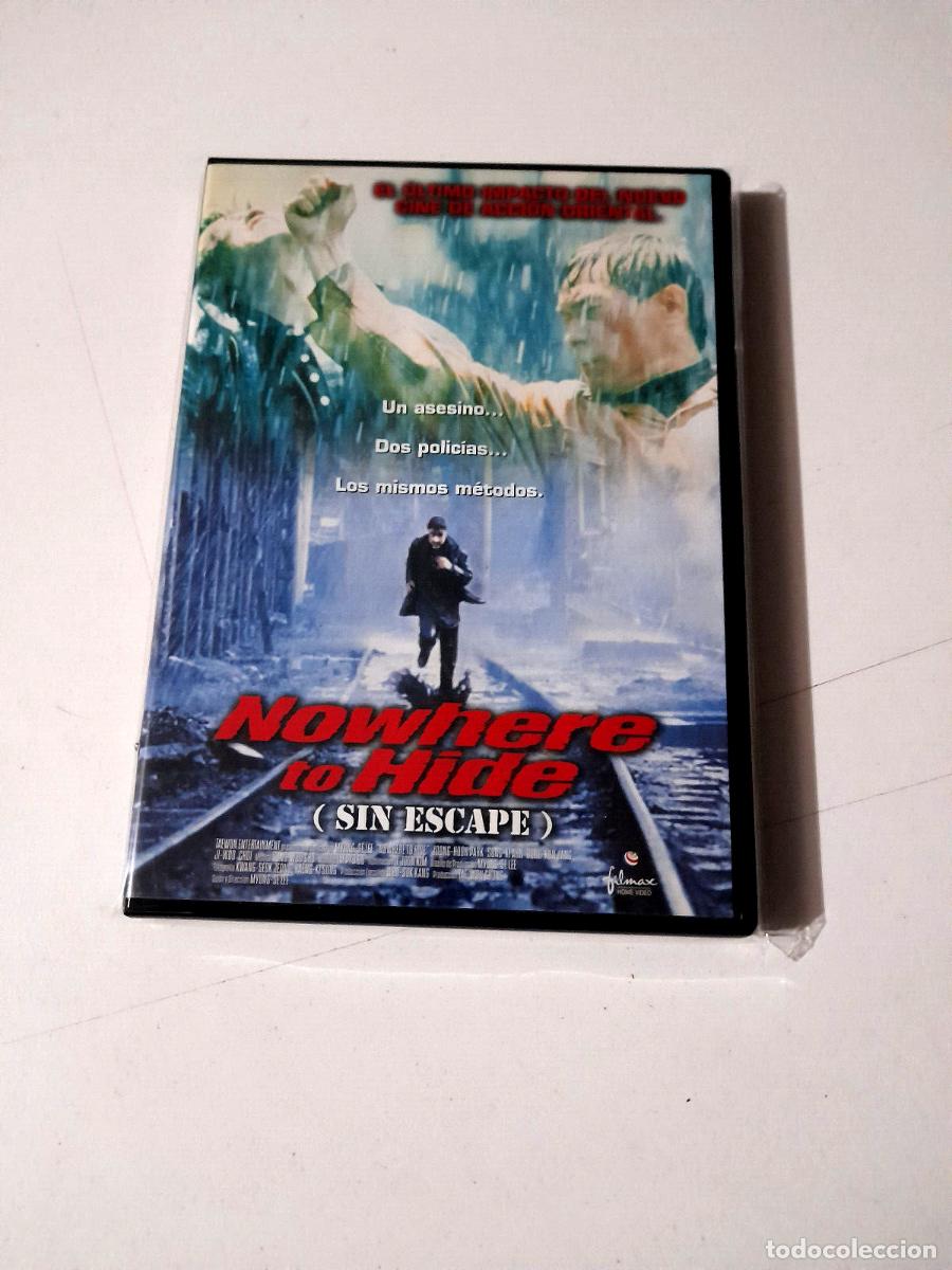 Cine: DVD &rdquo;NOWHERE TO HIDE (SIN ESCAPE)&rdquo; MYUNG-SEE LEE JOONG-HOON PARK SUNG
