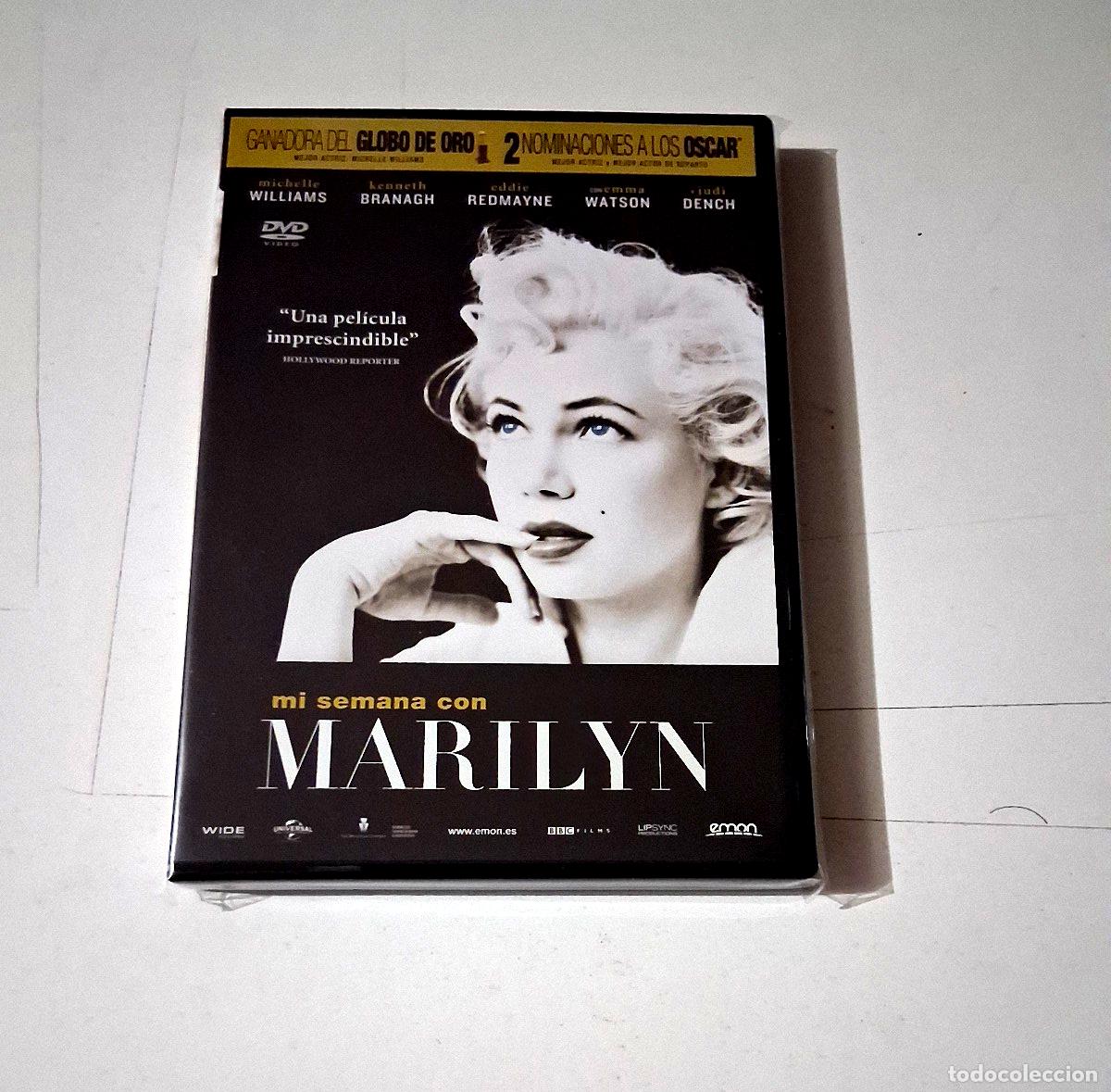Cine: DVD &rdquo;MI SEMANA CON MARILYN&rdquo; COMO NUEVO MICHELLE WILLIAMS SIMON CURTIS KENNETH BR