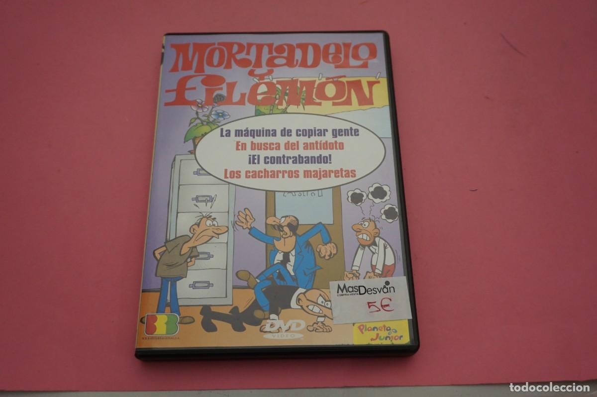 Cine: DVD - MORTADELO Y FILEMON - LA MAQUINA DE COPIAR GENTE, EN BUSCA DEL ANTIDOTO. EL CONTRABANDO