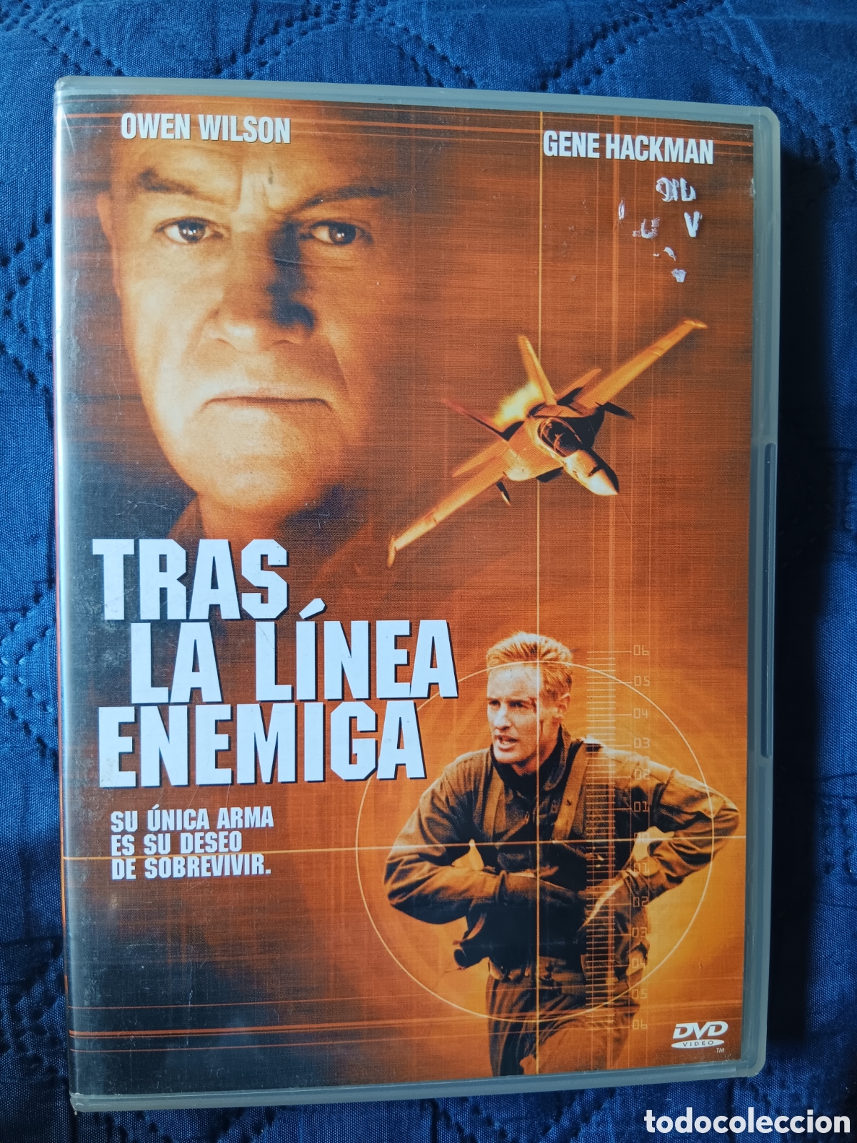 Cine: CINE GOYO ● DVD ● TRAS LA LINEA ENEMIGA ● OWEN WILSON ● AA99 X0224 ●