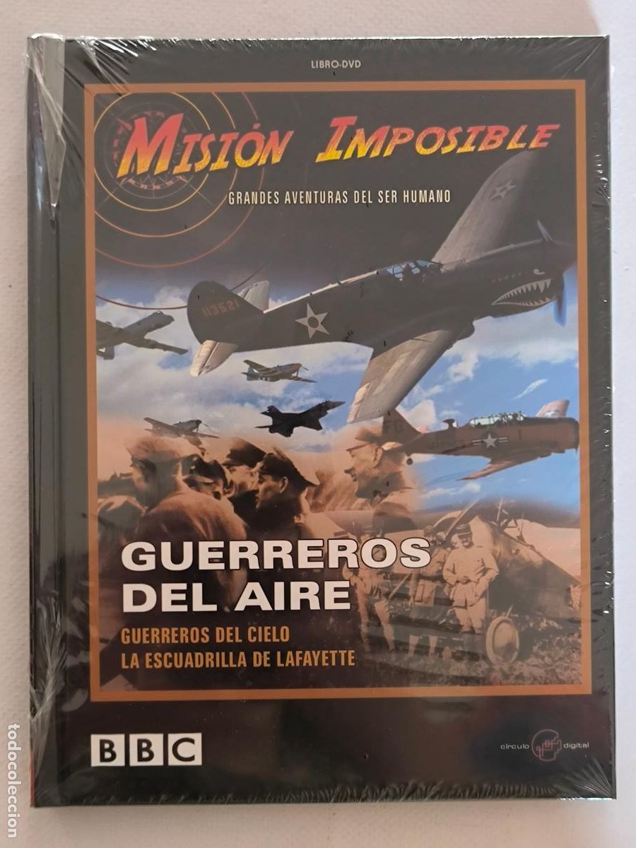 Cine: DVD + LIBRO GUERREROS DEL AIRE - MISION IMPOSIBLE - BBC - NUEVO, PRECINTADO (273)