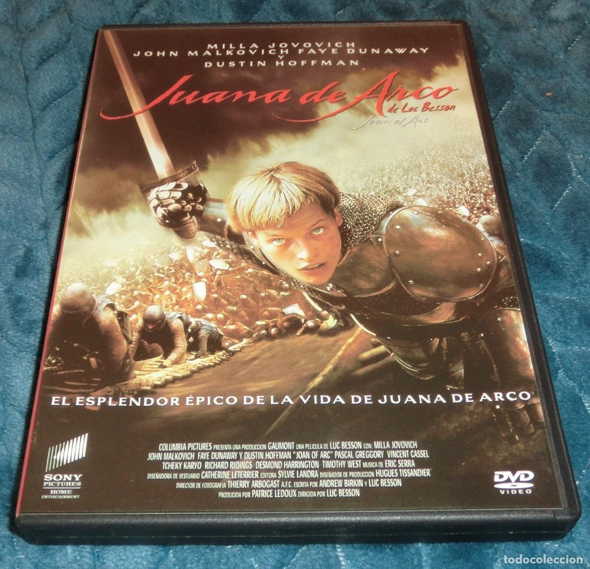 Cine: DVD JUANA DE ARCO (LUC BESSON) (DE COLECCIONISTA - PERFECTO ESTADO)