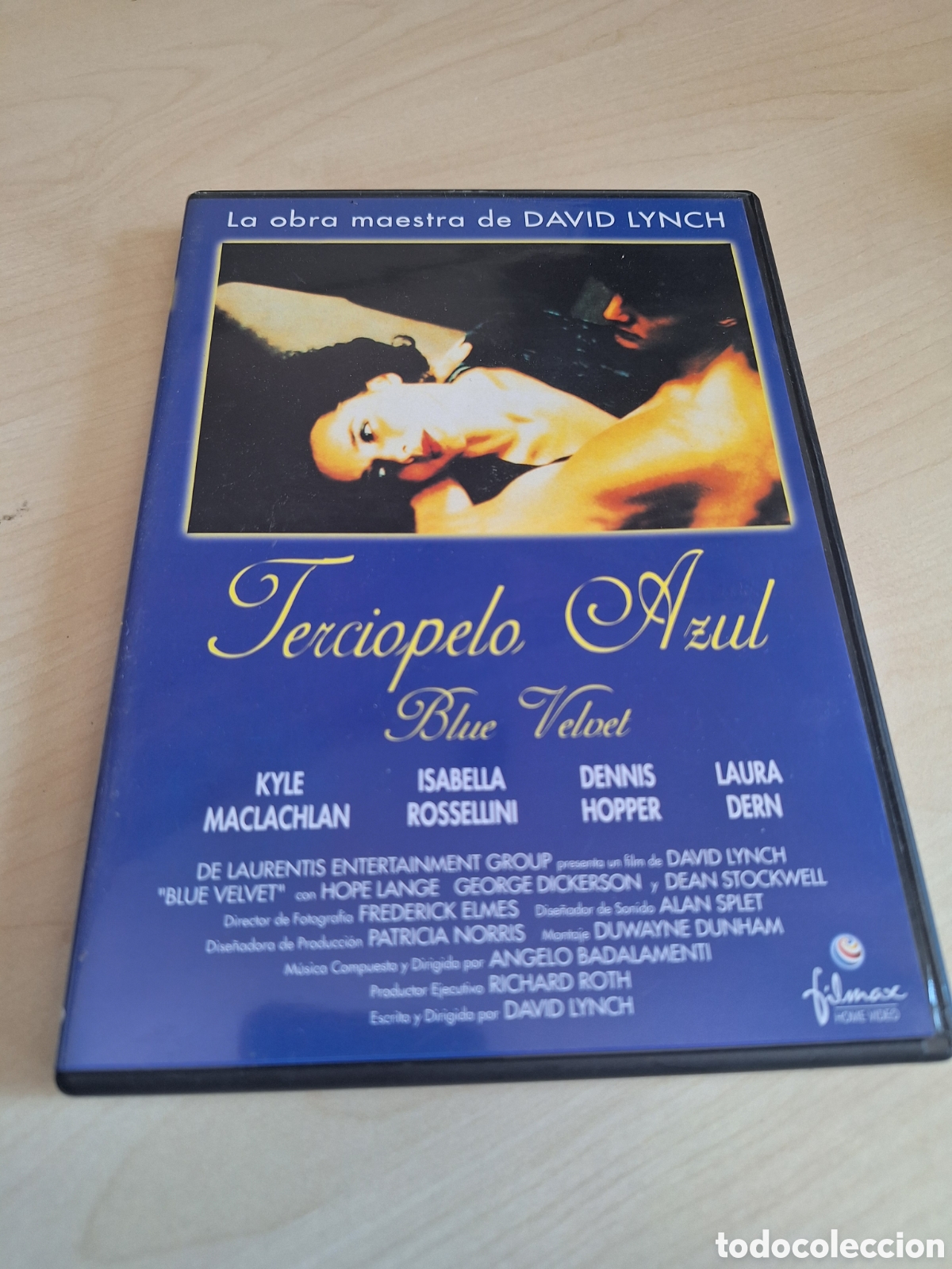 Cine: RD54 terciopelo azul DVD SEGUNDAMANO