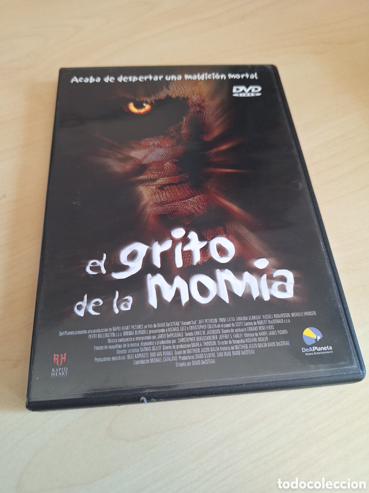 Cine: RD54 el grito de la momia DVD SEGUNDAMANO