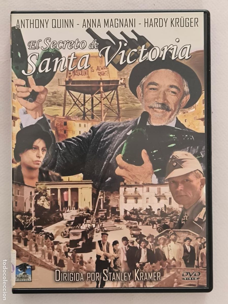 Cine: DVD EL SECRETO DE SANTA VICTORIA - ANTHONY QUINN (274)