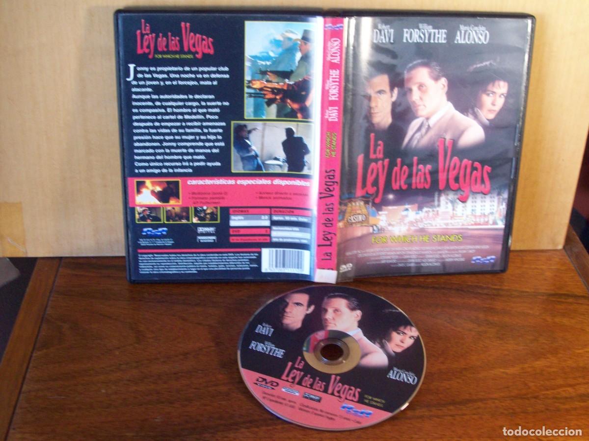 Cine: LA LEY DE LAS VEGAS - ROBERT DAVI - WILLIAM FORSYTHE - MARIA CONCHITA ALONSO - DVD