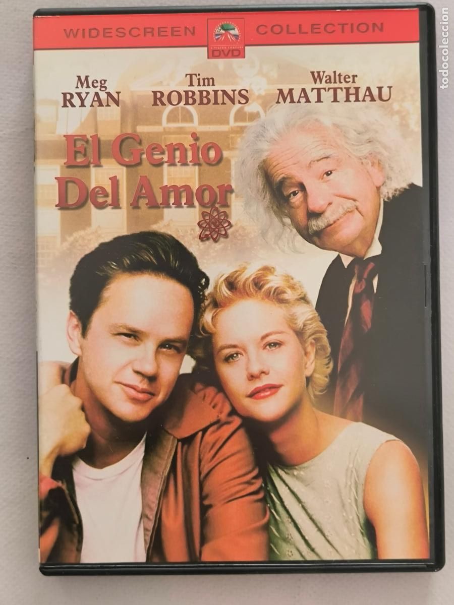 Cine: DVD EL GENIO DEL AMOR - MEG RYAN, TIM ROBBINS (276w)