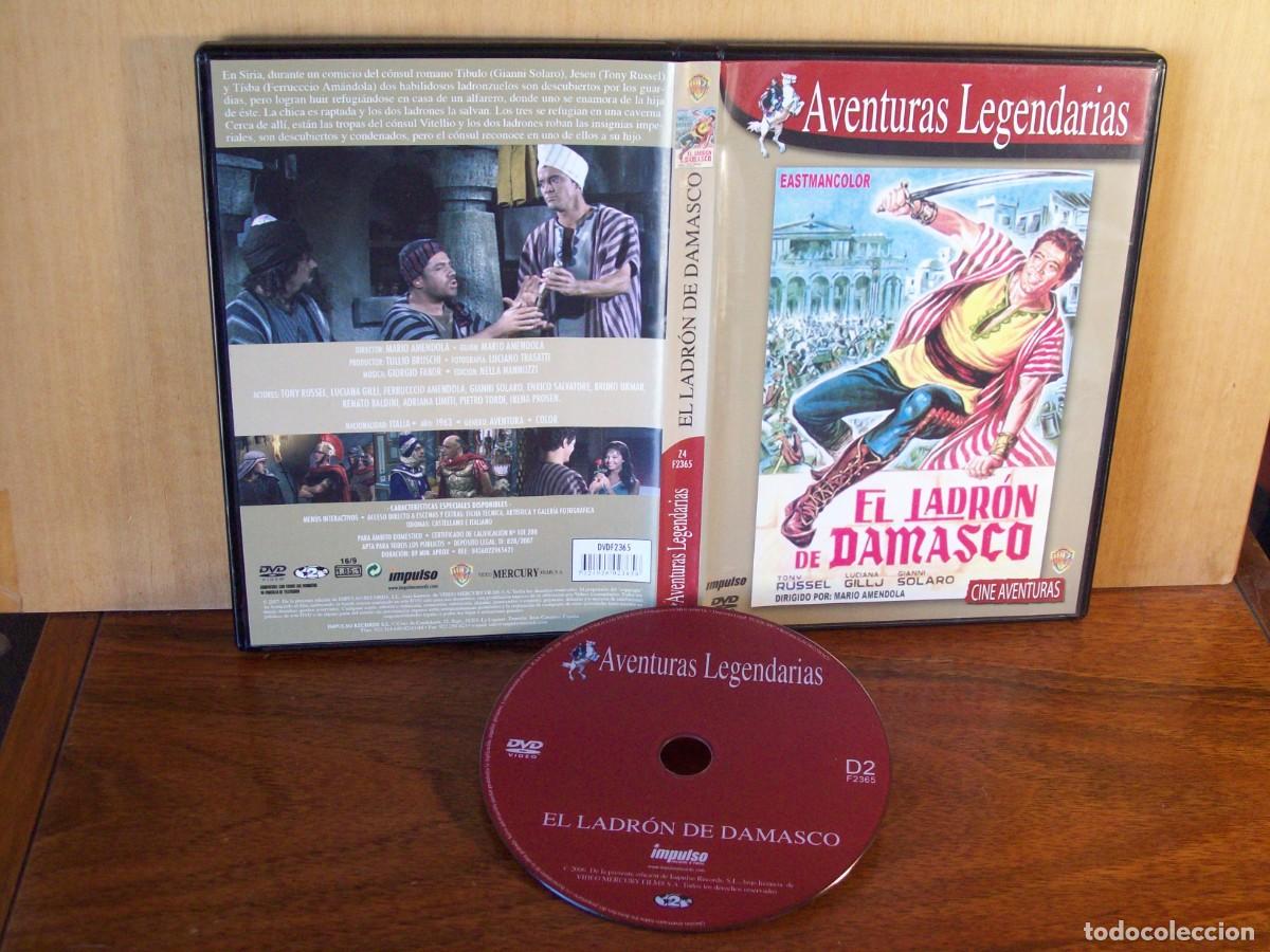 Cine: EL LADRON DE DAMASCO - TONY RUSSEL - LUCIANA GILLJ - GIANNI SOLARO - DVD