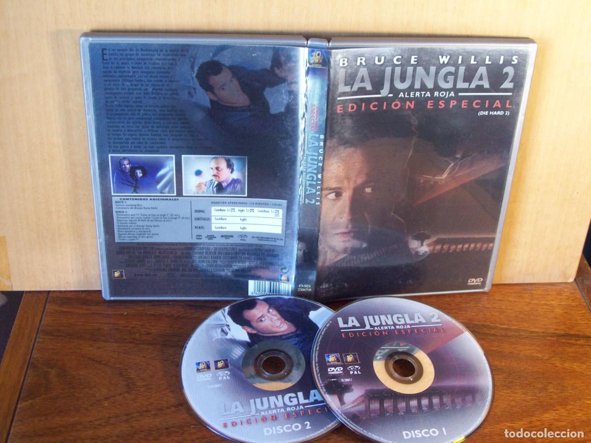 Cine: LA JUNGLA 2 (ALERTA ROJA) BRUCE WILLIS - BONNIE BENDELA - DOBLE DVD EDICION ESPECIAL
