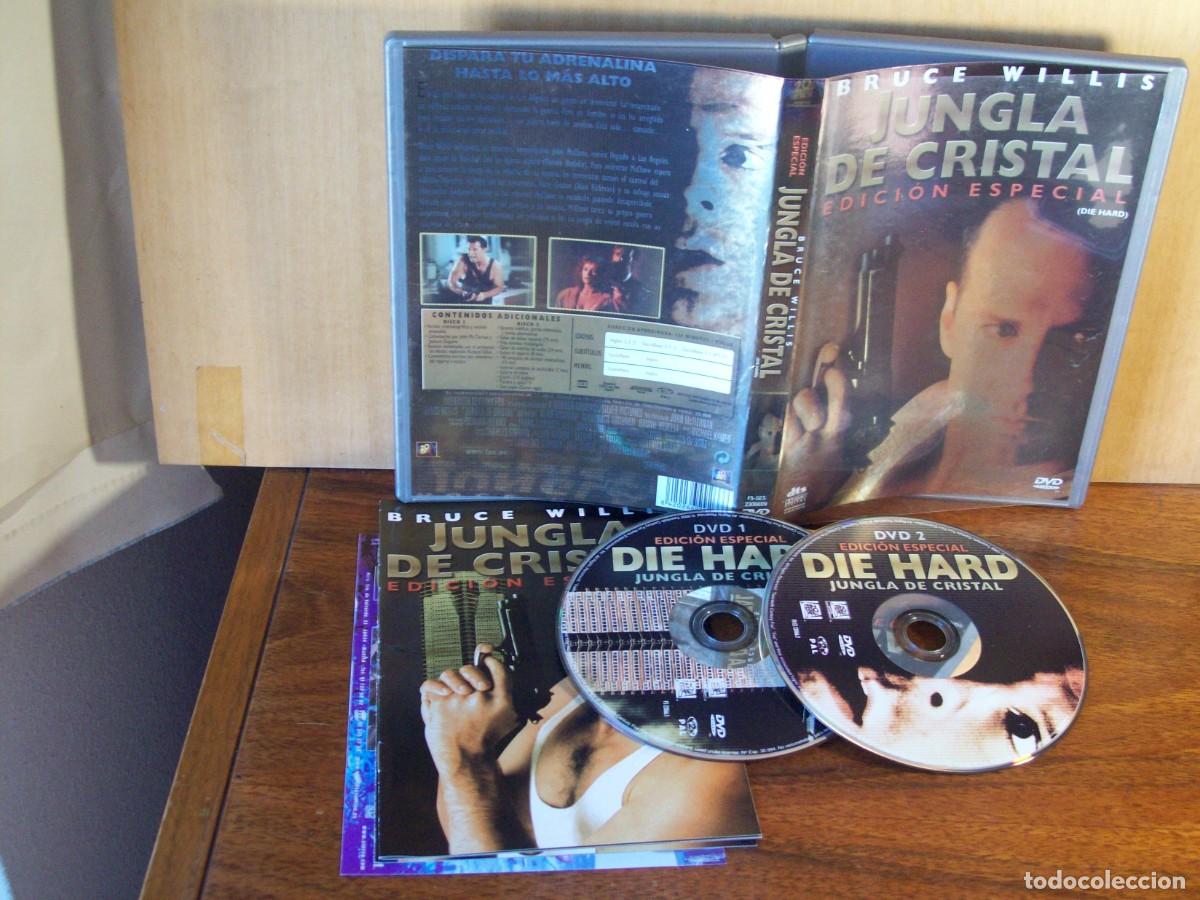 Cine: JUNGLA DE CRISTAL - BRUCE WILLIS - ALAN RICHMAN - BONNIE BEDELIA - DOBLE DVD EDICION ESPECIAL