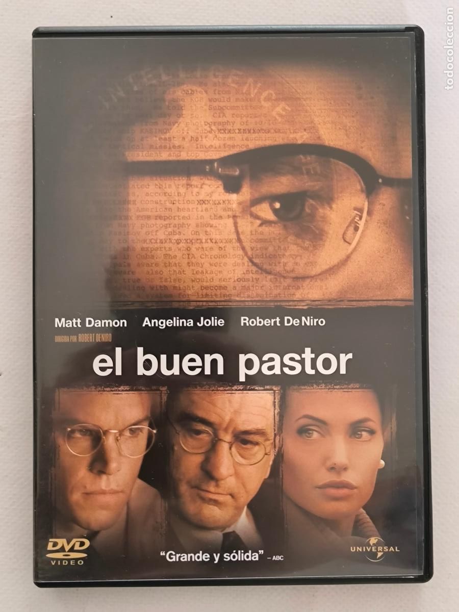 Cine: DVD EL BUEN PASTOR - MATT DAMON, ANGELINA JOLIE (277)