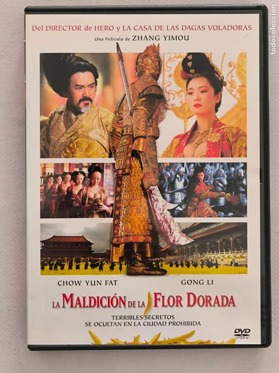 Cine: DVD LA MALDICION DE LA FLOR DORADA - ZHANG YIMOU (277)
