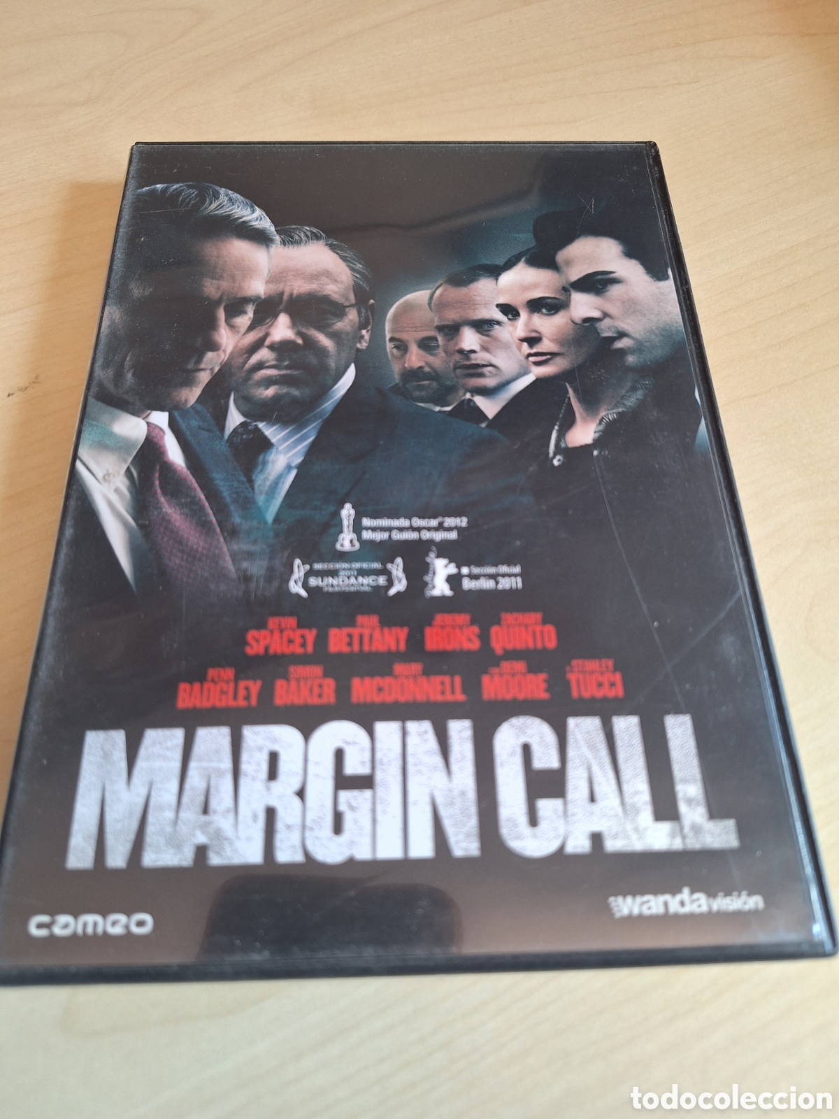 Cine: RD56 margin call DVD SEGUNDAMANO