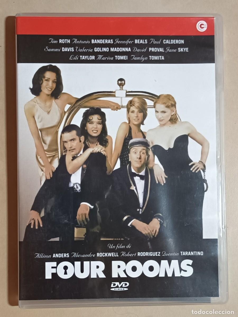 Cine: DVD - FOUR ROOMS - TIM ROTH / ANTONIO BANDERAS ** VER IDIOMAS
