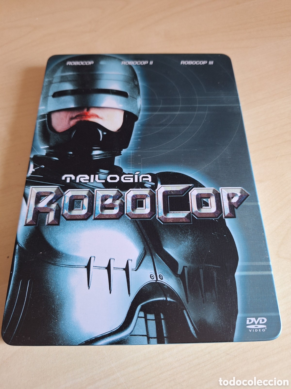 Cine: RD34 trilogia robocop edicion steelbook DVD SEGUNDAMANO