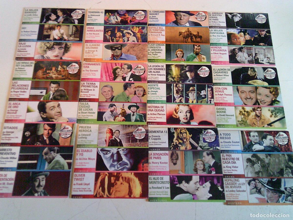 Cine: Lote de 12 DVD Gran cine Cl&aacute;sico tres en uno, total 36 pel&iacute;culas