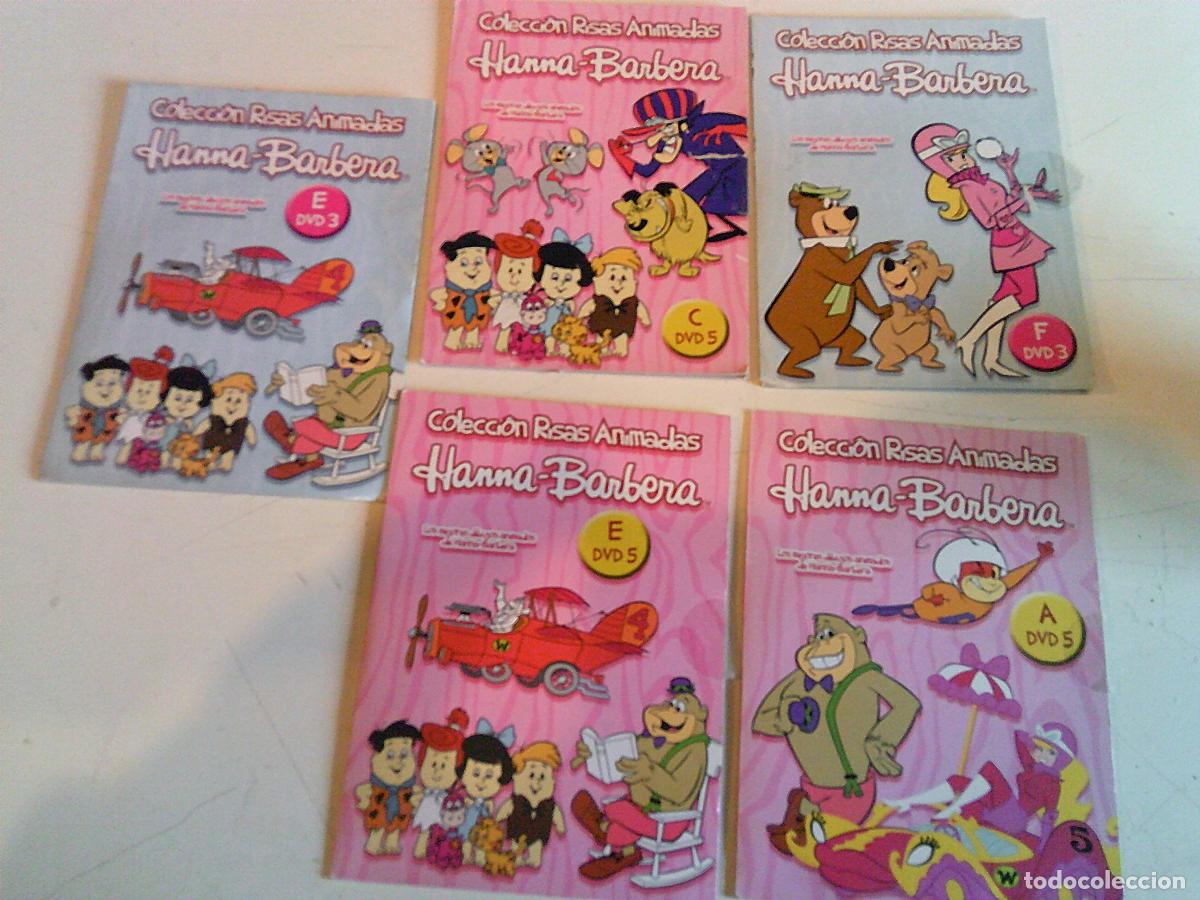 Cine: Lote de 5 DVD Risas animadas Hanna-Barbera