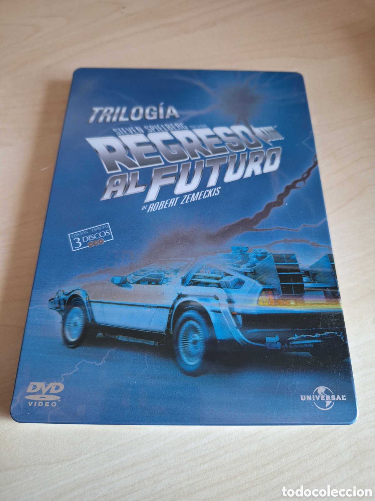 Cine: RD89 trilogia regreso al futuro edicion steelbook DVD SEGUNDAMANO