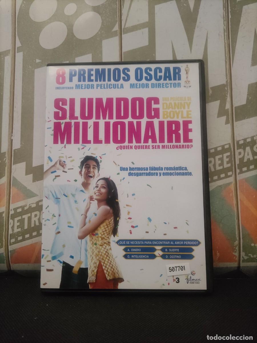 Cine: DVD 2036 Slumdog millionaire &iquest;Qui&eacute;n quiere ser millonario? / Disco con se&ntilde;ales de uso