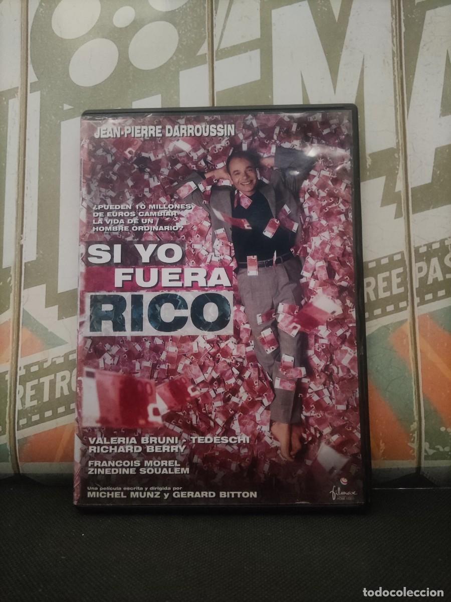 Cine: DVD 2037 Si yo fuera rico / Disco con se&ntilde;ales de uso
