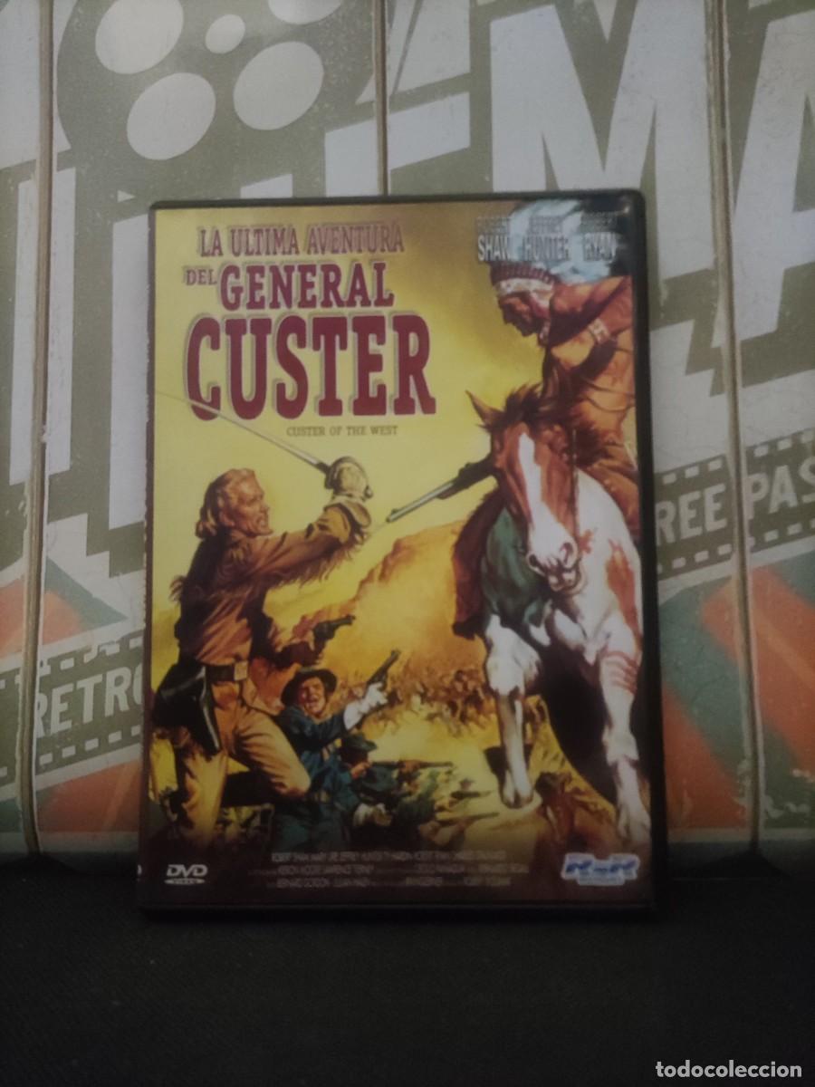 Cinema: DVD 2040 La &uacute;ltima aventura del General Custer / Disco con se&ntilde;ales de uso