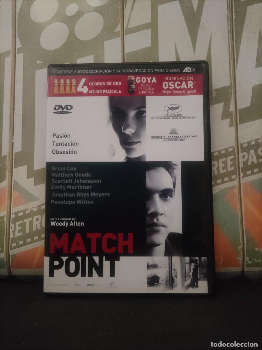 Cinema: DVD 2043 Match point / Disco con se&ntilde;ales de uso