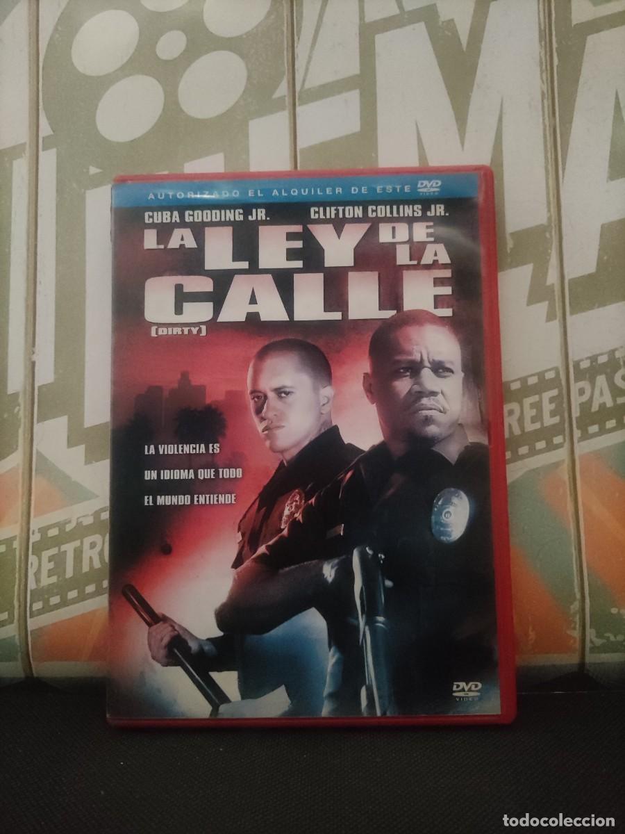 Cinema: DVD 2055 La ley de la calle / Disco con se&ntilde;ales de uso