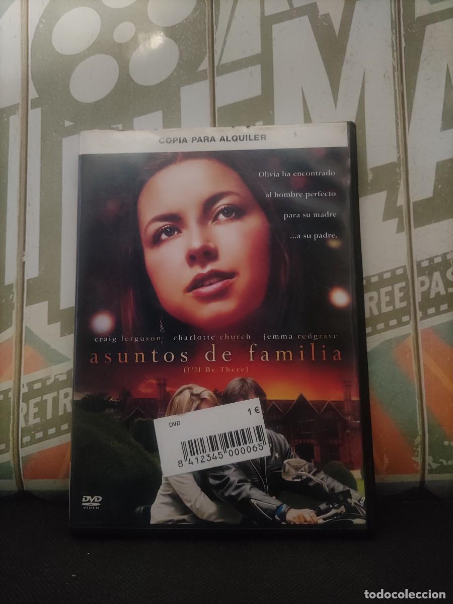 Cinema: DVD 2066 Asuntos de familia / Disco con se&ntilde;ales de uso