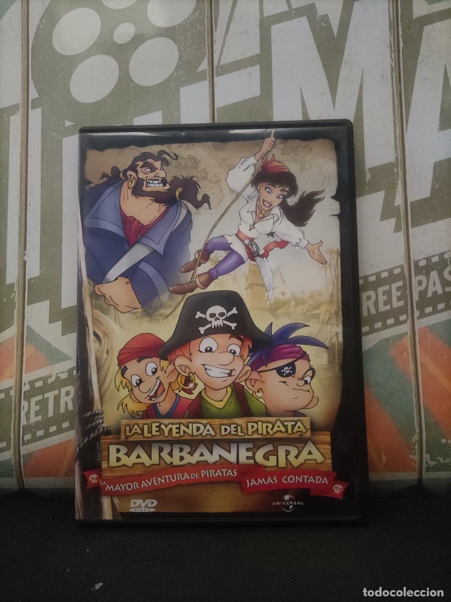 Cine: DVD 2074 La leyenda del pirata Barbanegra / Disco con se&ntilde;ales de uso