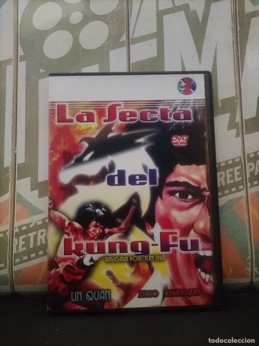 Cine: DVD 2078 La secta del Kung-Fu / Disco con se&ntilde;ales de uso