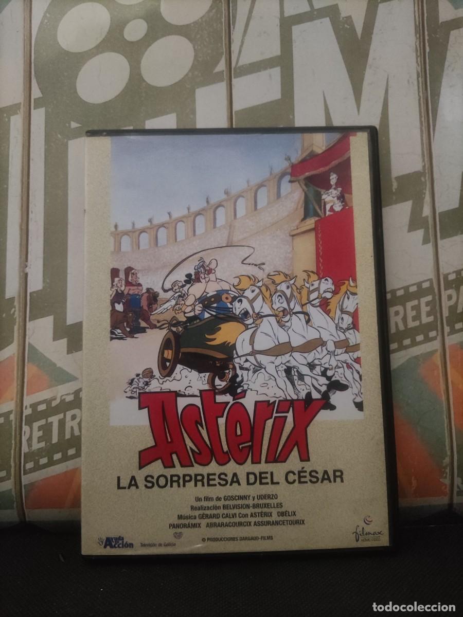 Cinema: DVD 2081 Ast&eacute;rix La sorpresa del C&eacute;sar / Disco con se&ntilde;ales de uso