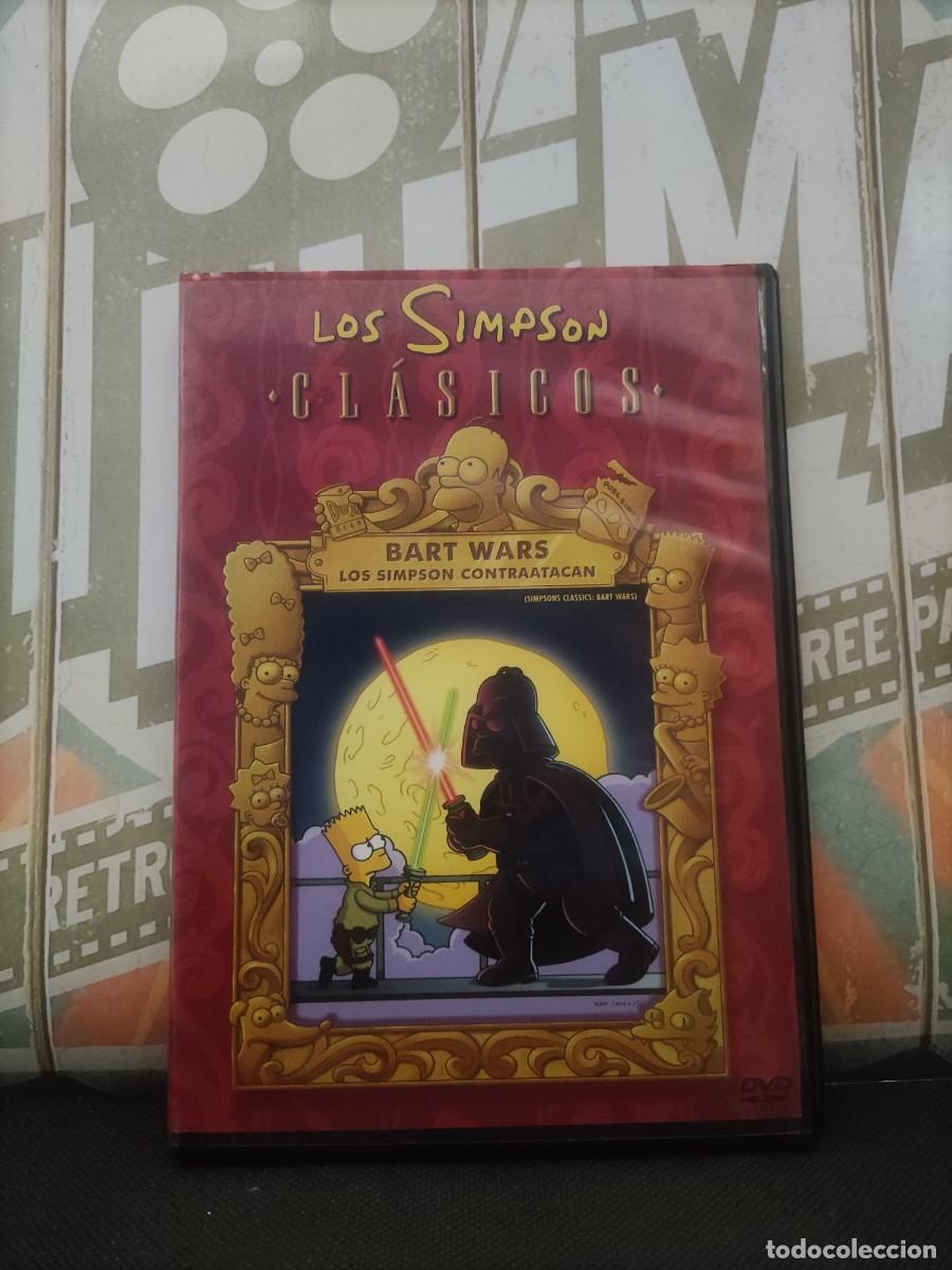 Cinema: DVD 2085 Bart Wars Los Simpson contraatacan / Disco con se&ntilde;ales de uso