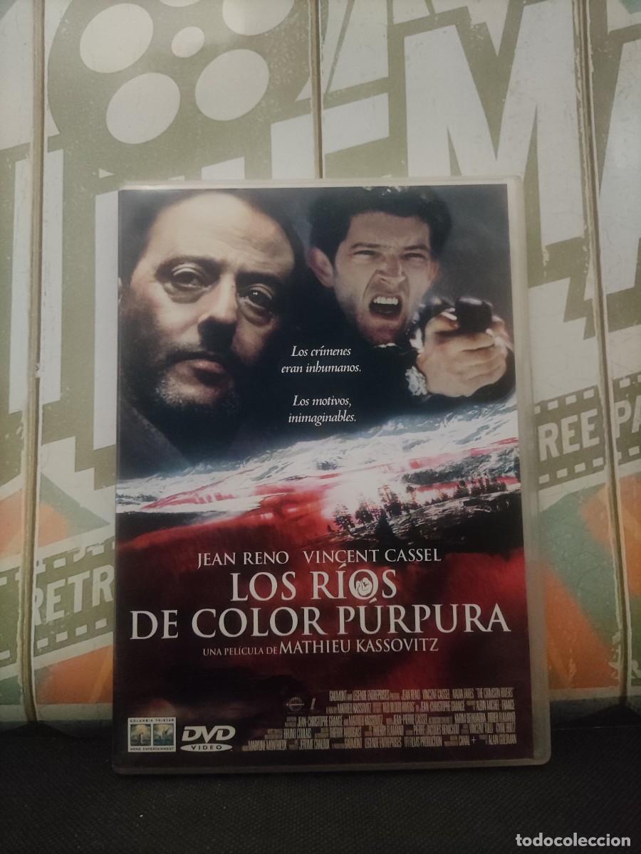 Cin&eacute;ma: DVD 2087 Los r&iacute;os de color p&uacute;rpura / Disco con se&ntilde;ales de uso