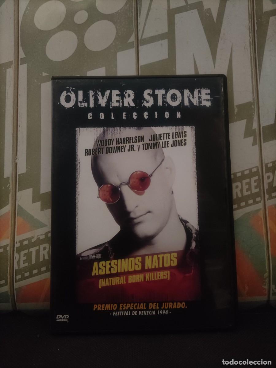 Cine: DVD 2095 Asesinos natos &rdquo;Colecci&oacute;n Oliver Stone&rdquo; / Disco con se&ntilde;ales de uso
