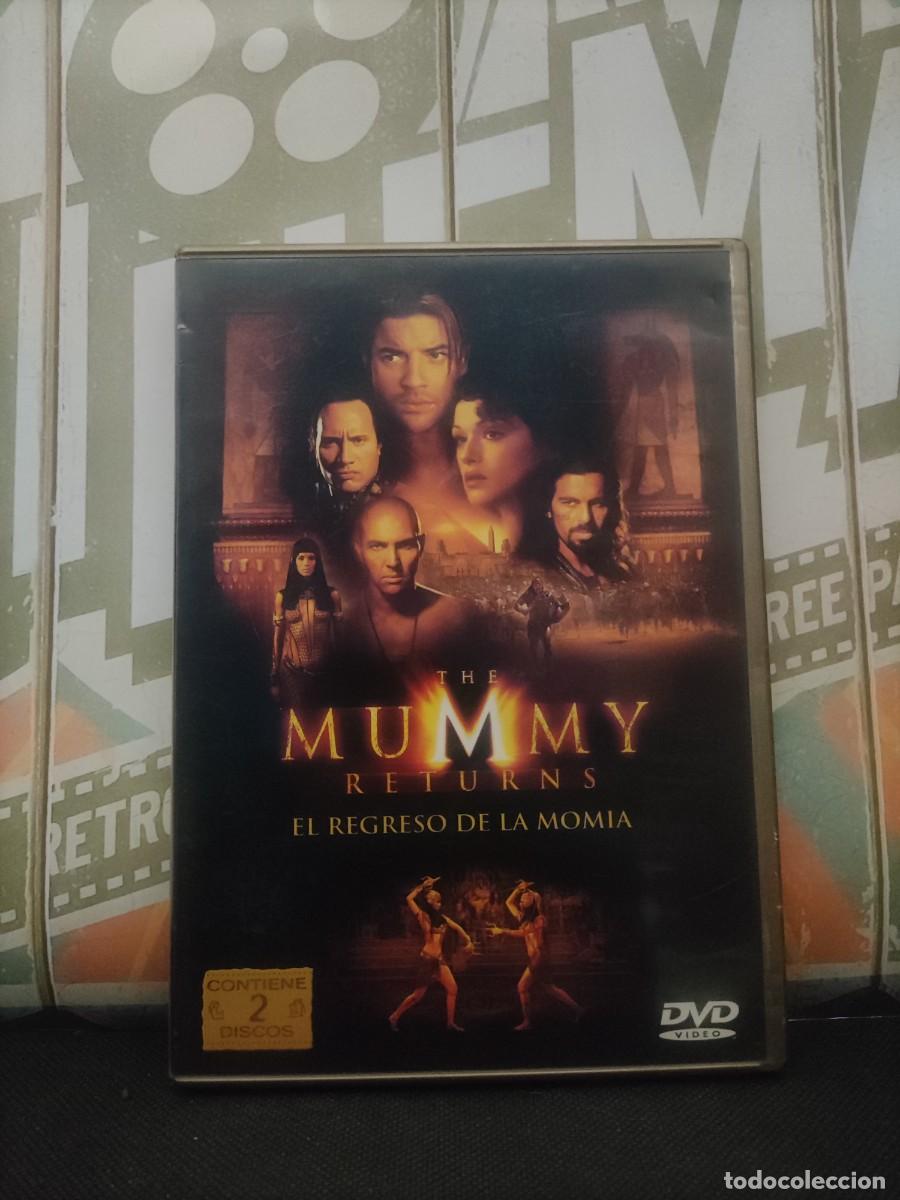 Cine: DVD 2100 The mummy returns (El regreso de la momia) &rdquo;2 discos&rdquo; / Disco con se&ntilde;ales de uso