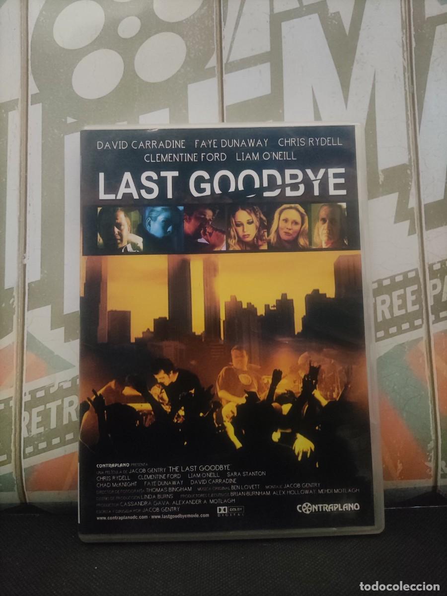 Cine: DVD 2108 Last goodbye / Disco con se&ntilde;ales de uso
