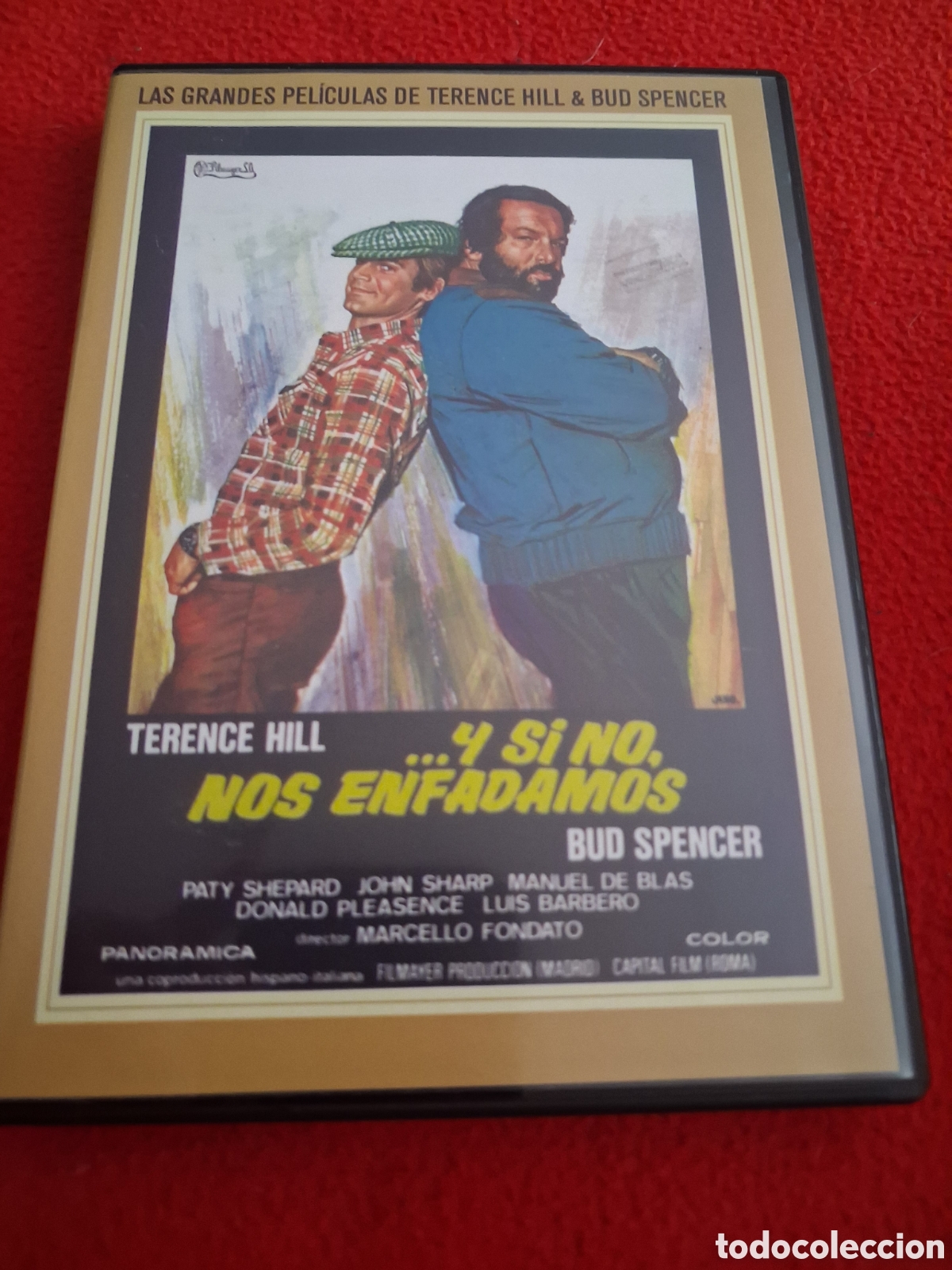 Cine: Dvd y si no nos enfadamos - bud Spencer Terence hill