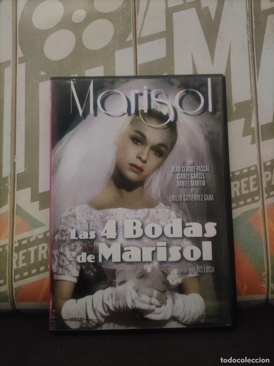 Cine: DVD 2119 Las 4 bodas de Marisol / Disco con se&ntilde;ales de uso