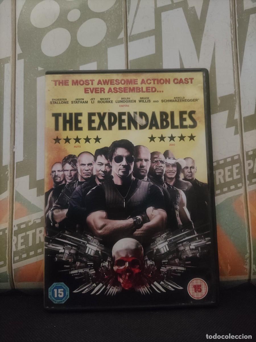 Cine: DVD 2120 The Expendables &rdquo;Ingl&eacute;s&rdquo; / Disco con se&ntilde;ales de uso