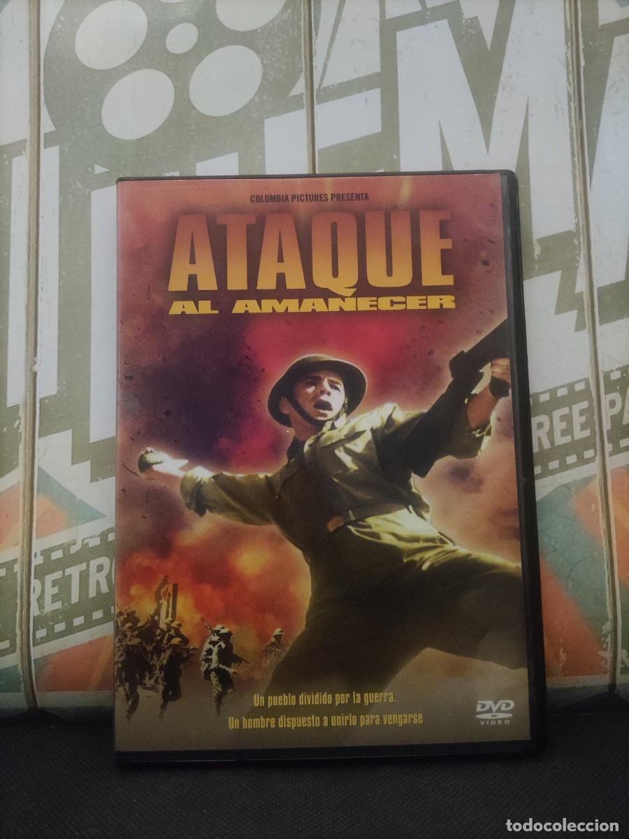 Cine: DVD 2127 Ataque al amanecer / Disco con se&ntilde;ales de uso