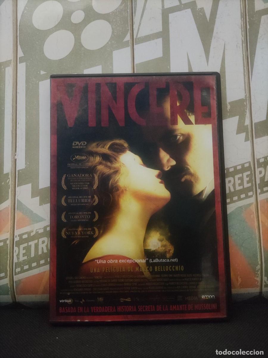 Cine: DVD 2135 Vincere / Disco con se&ntilde;ales de uso