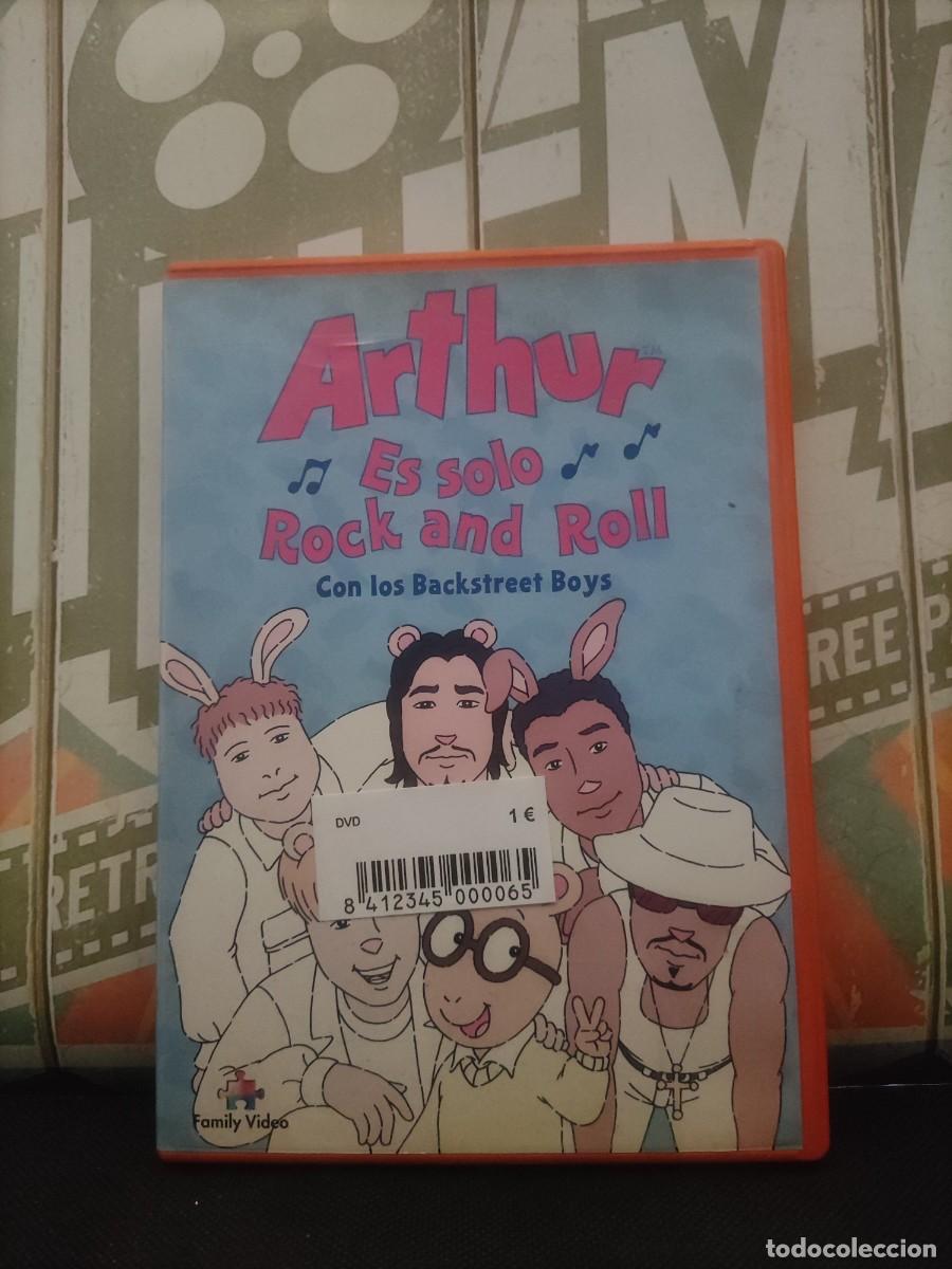 Cine: DVD 2142 Arthur Es solo Rock and Roll (Car&aacute;tula un poco descolorida) / Disco con se&ntilde;ales de uso