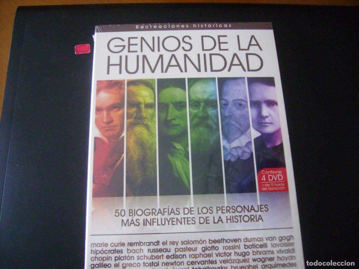 Cine: GENIOS DE LA HUMANIDAD - 4 DISCOS PRECINTADO - MIRAR ENVIOS COMBINADOS 20 DVD