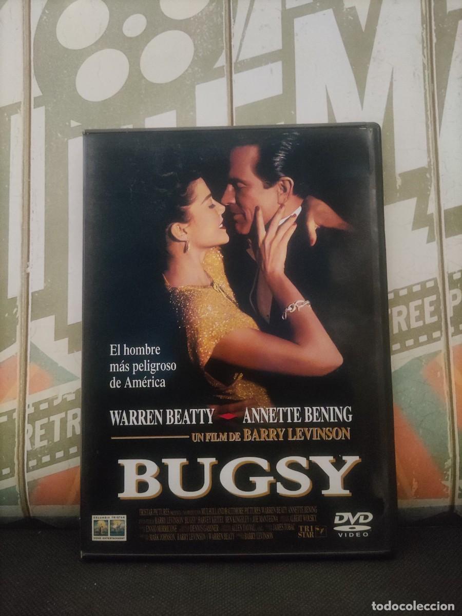 Cine: DVD 2155 Bugsy / Disco con se&ntilde;ales de uso