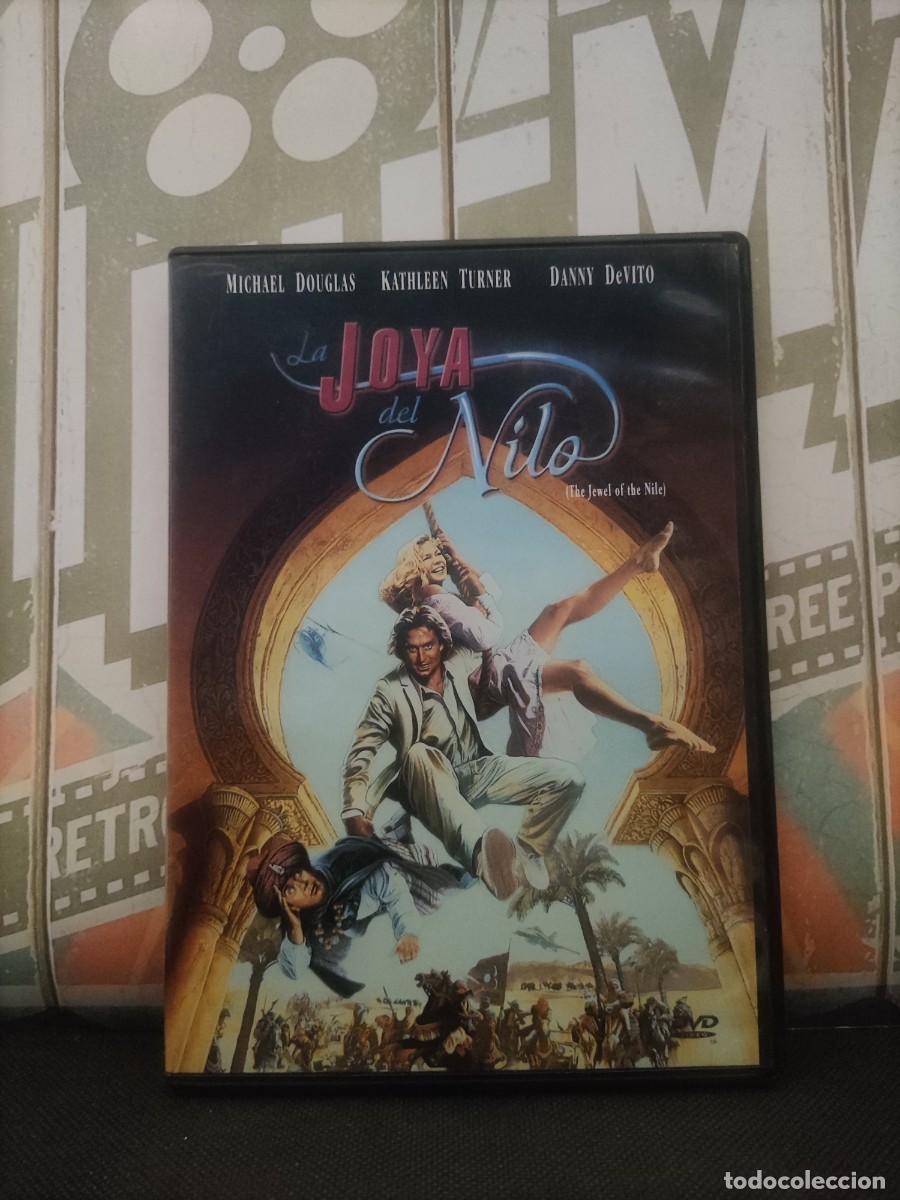 Cine: DVD 2157 La joya del Nilo / Disco con se&ntilde;ales de uso