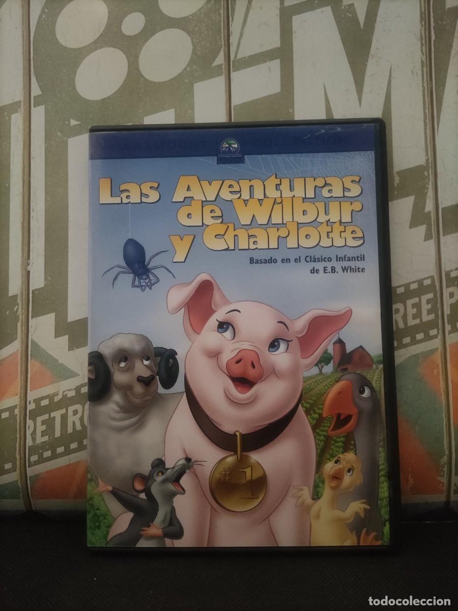 Cine: DVD 2168 Las aventuras de Wilbur y Charlotte / Disco con se&ntilde;ales de uso