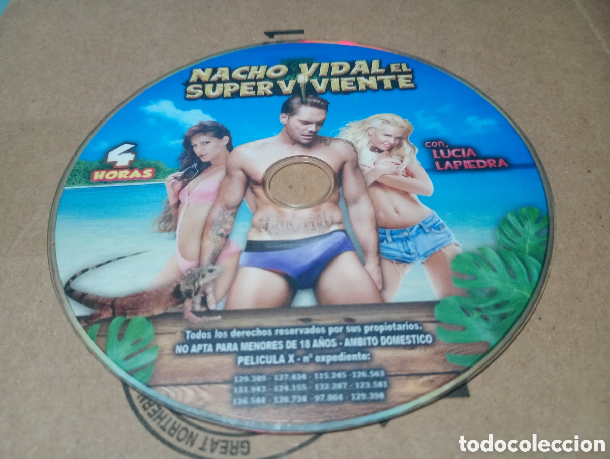 Cine: Nacho Vidal el superviviente DVD ADULTOS s&oacute;lo disco